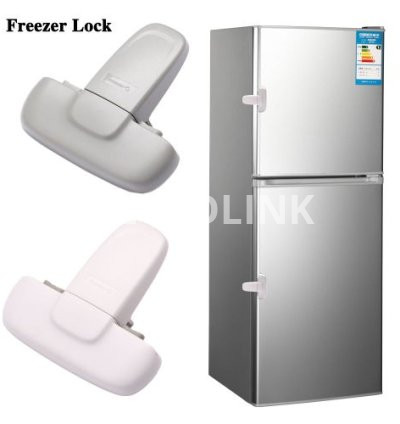 1 Pcs Home Refrigerator Lock Fridge Freezer Door Catch Lock