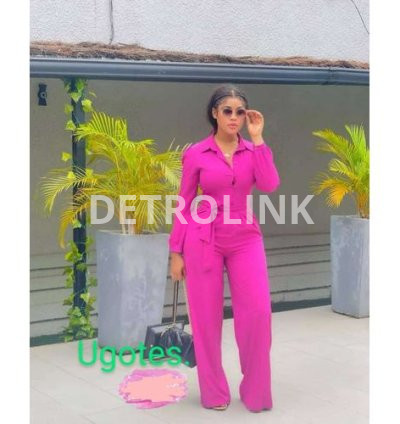 Elegant. Beautiful Pink Jumpsuit